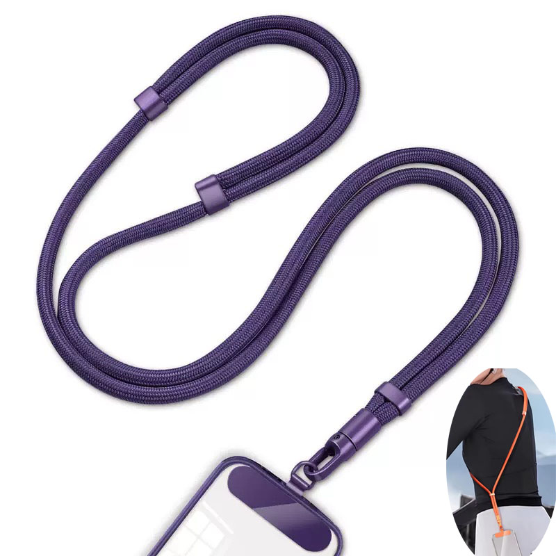 Crossbody Lanyard Neck Strap Case - Klipsli Evrensel Telefon İpi Yükseltilmiş Düşmeyi