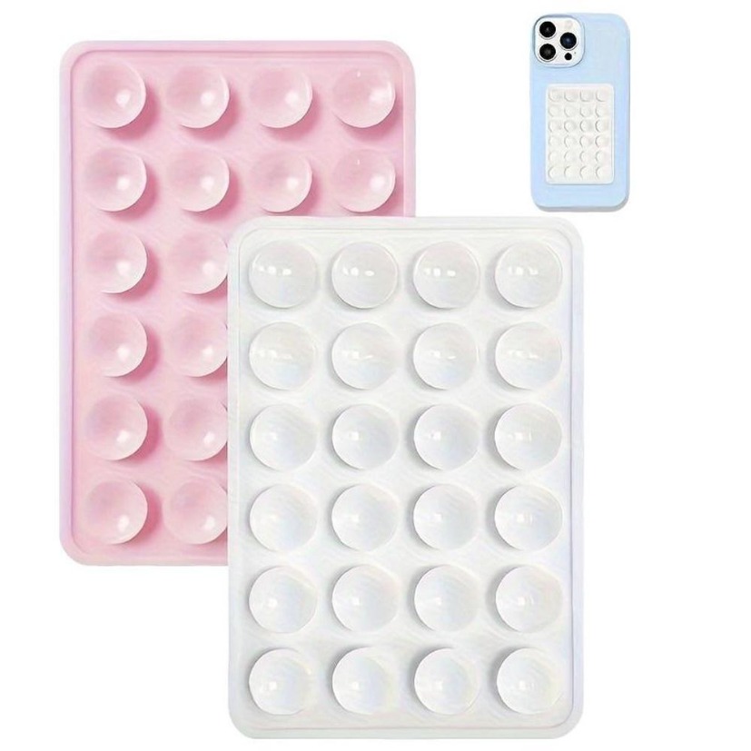 Phone Cases - Çok Fonksiyonlu Vakumlu Duvar Standı Silikon