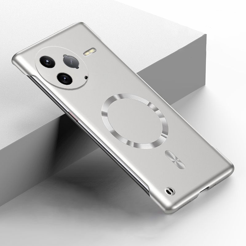 Ultra Thin Frameless Phone Cover - Lüks Ultra Ince Metalik Çerçevesiz Manyetik