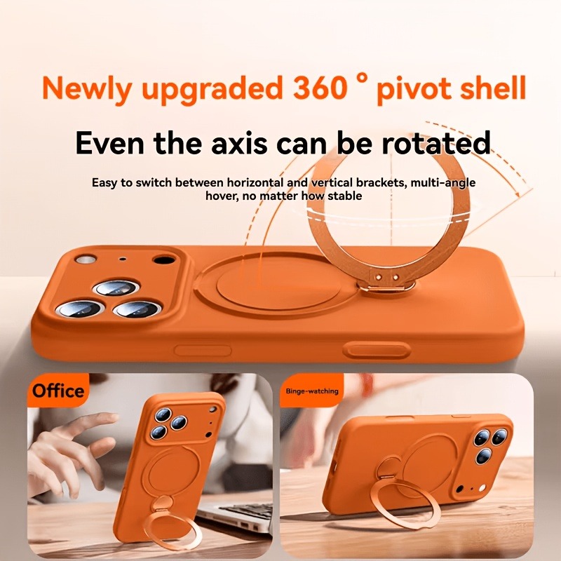 360 Manyetik Standlı Sıvı Sili - Liquid Silicone Magnetic Phone Case incelemesi ve fiyatı