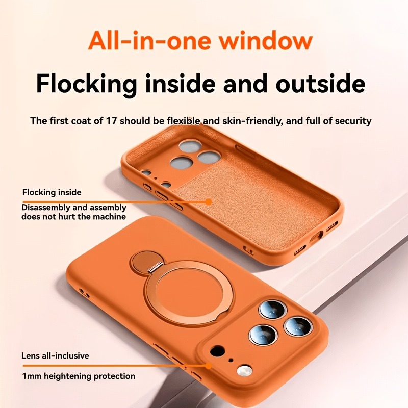 360 Manyetik Standlı Sıvı Sili - Liquid Silicone Magnetic Phone Case incelemesi ve fiyatı