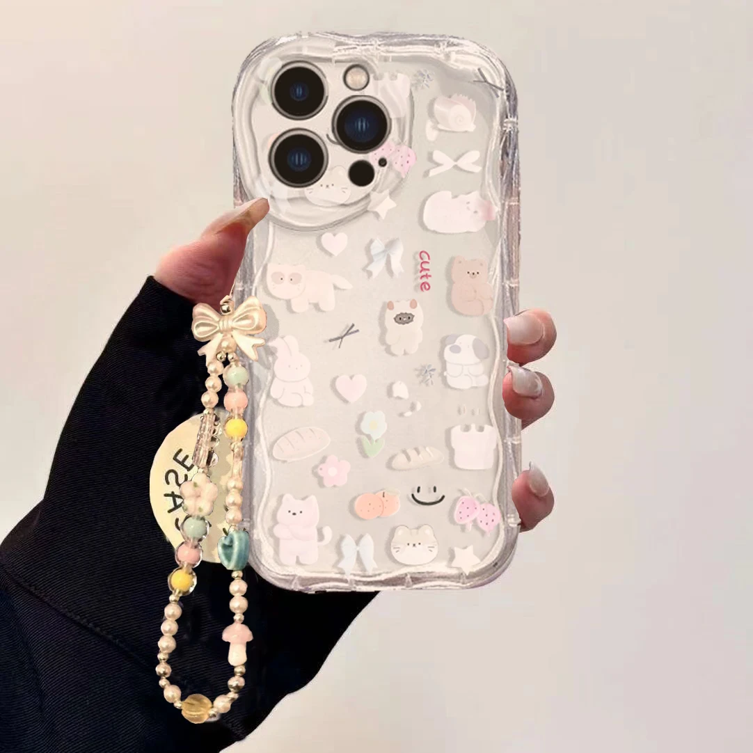 Samsung Galaxy S25 S26 Ultra S - Cute Cartoon Wrist Strap Silicone Case incelemesi ve fiyatı