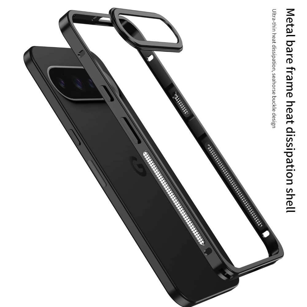 Google Pixel 10 9 8 Pro XL içi - Metal Bumper Aluminum Frame Case incelemesi ve fiyatı