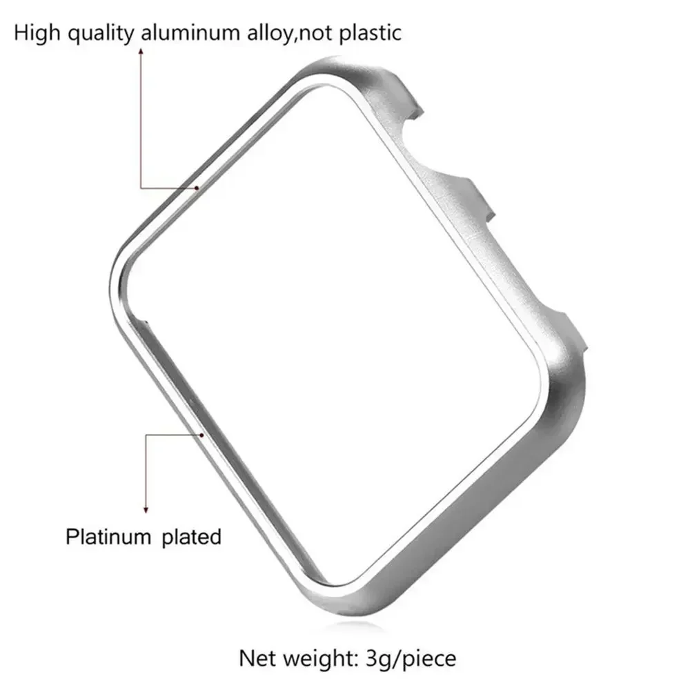 Apple için Metal kapak izle se - Metal Bumper Aluminum Frame Case incelemesi ve fiyatı
