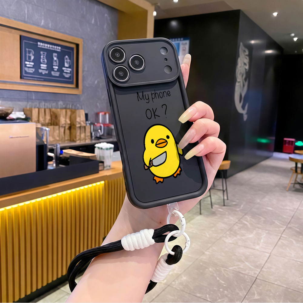 Sevimli Karikatür Ördek Bilekl - Cute Cartoon Wrist Strap Silicone Case incelemesi ve fiyatı