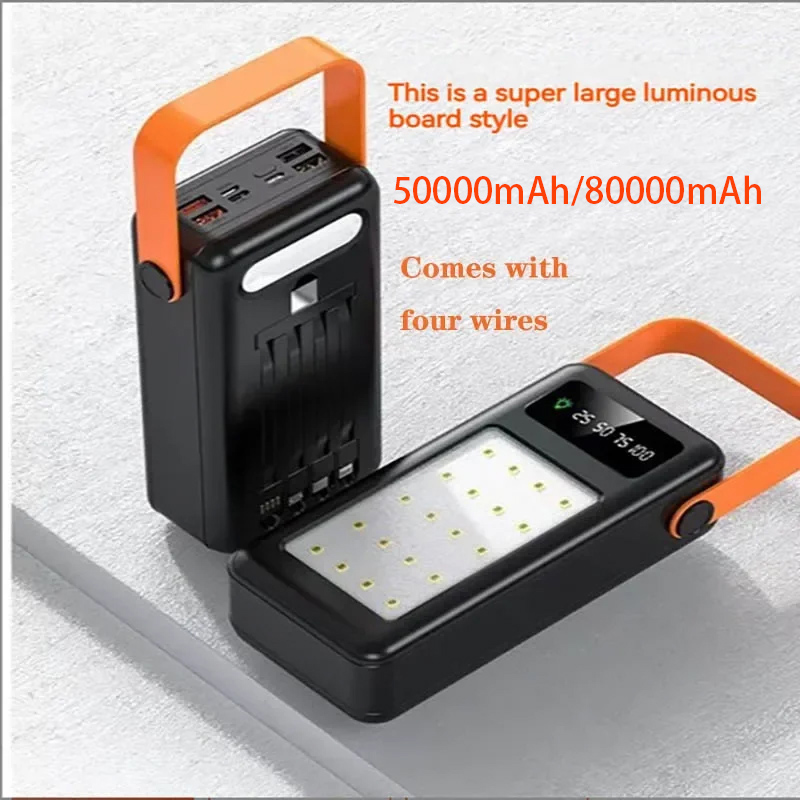 50000mAh 80000mAh Taşınabilir  - Power Banks incelemesi ve fiyatı