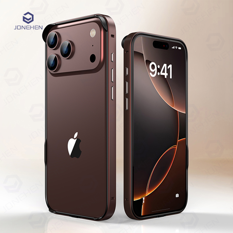 iPhone 18 17 16 15 14 13 Pro M - Metal Bumper Aluminum Frame Case incelemesi ve fiyatı