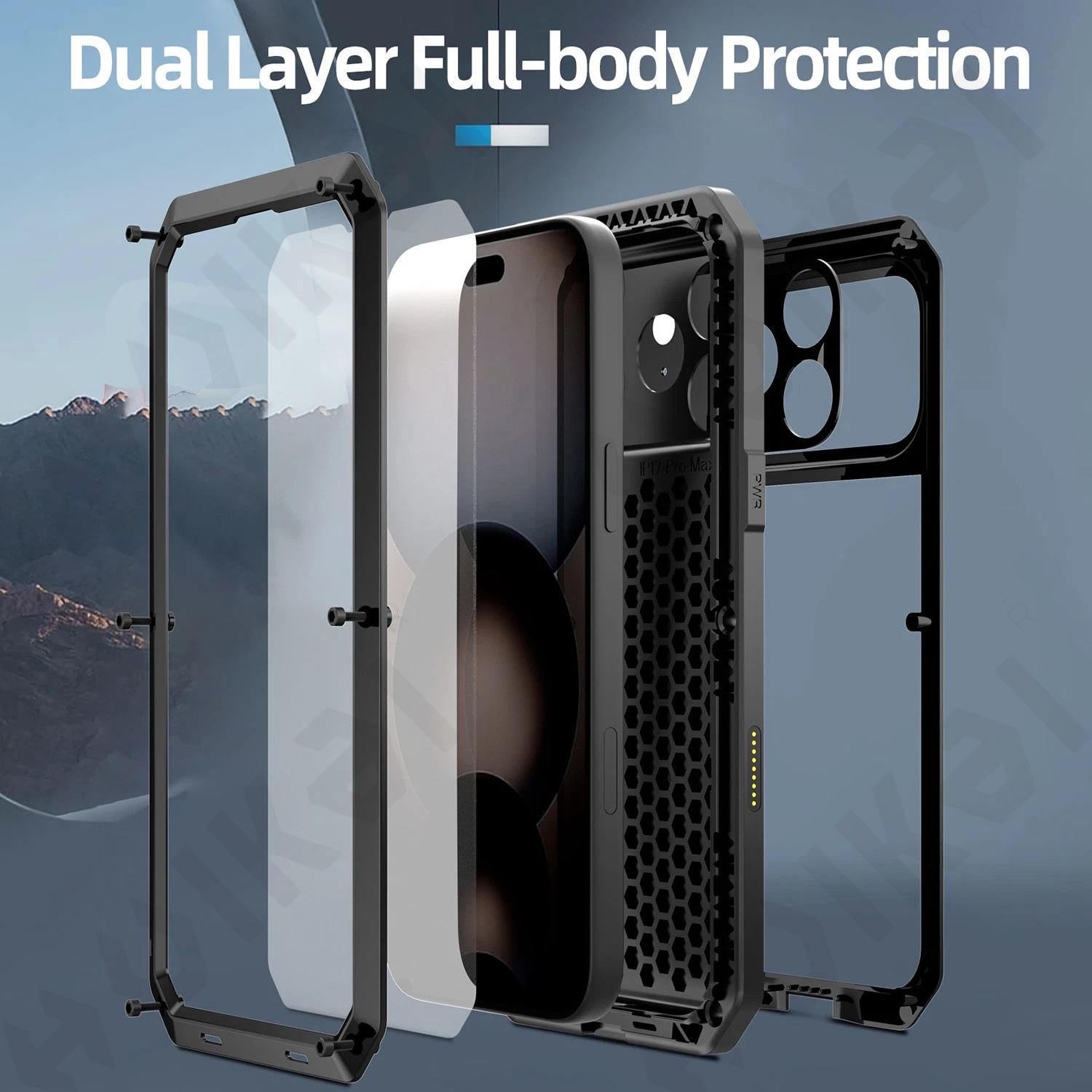iPhone 18 Pro Max 4G 5G 2026 i - Heavy Duty 360 Full Body Protective Case incelemesi ve fiyatı