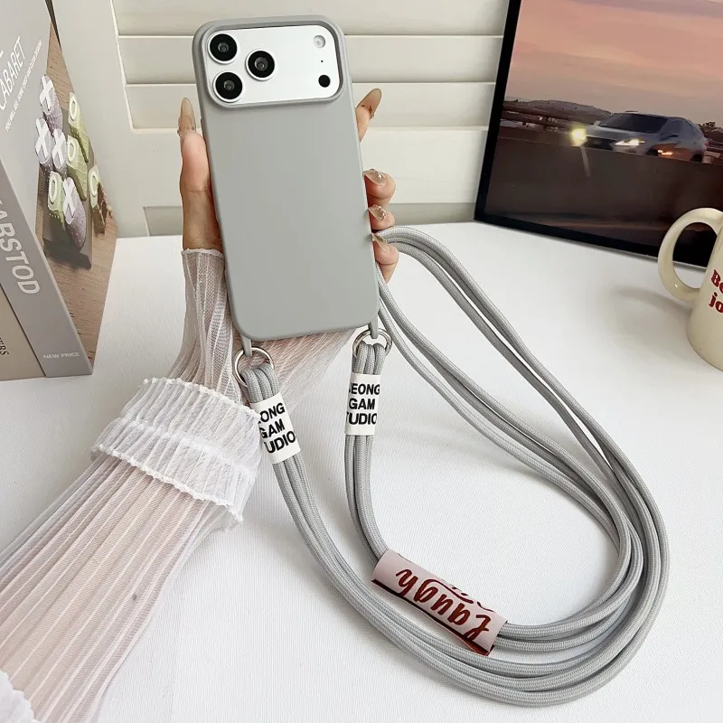 iPhone 18 17 16 15 14 13 Pro M - Crossbody Lanyard Neck Strap Case incelemesi ve fiyatı