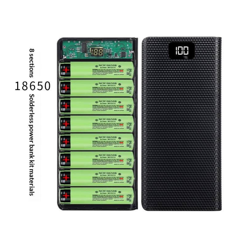 1 adet DIY 8*18650 Pil Güç Ban - Power Banks incelemesi ve fiyatı