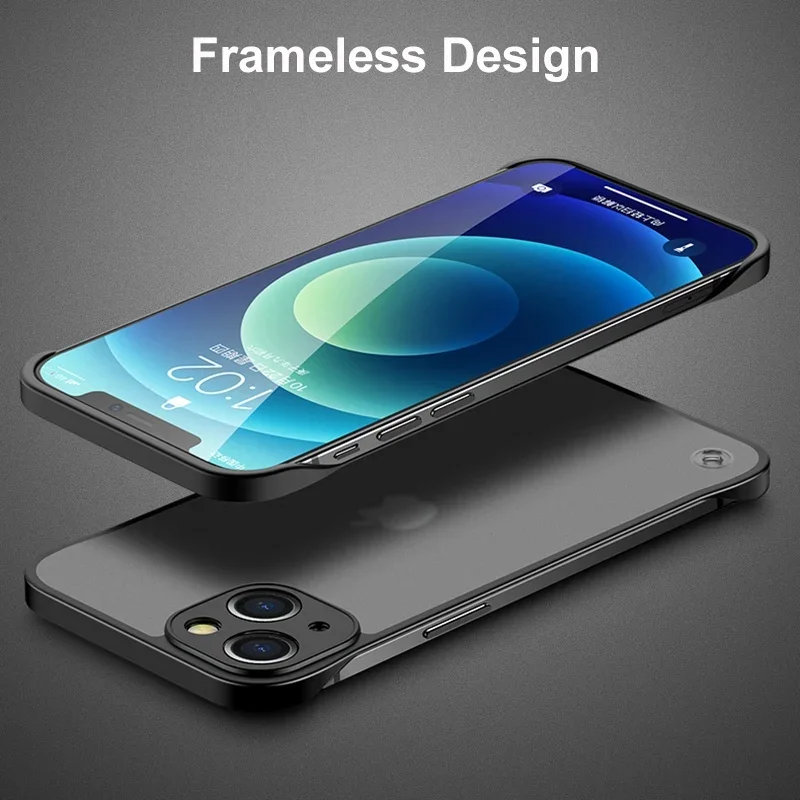 Iphone 16 15 14 Pro Max için U - Ultra Thin Frameless Phone Cover incelemesi ve fiyatı