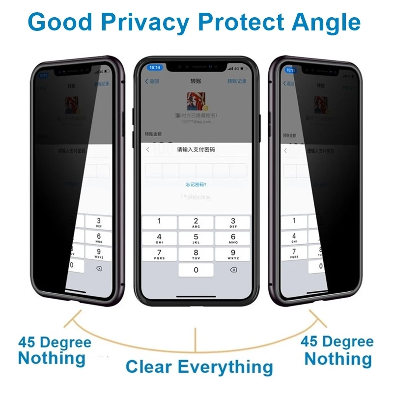 Manyetik Temperli Cam Gizlilik - Anti Spy Privacy Glass Case incelemesi ve fiyatı